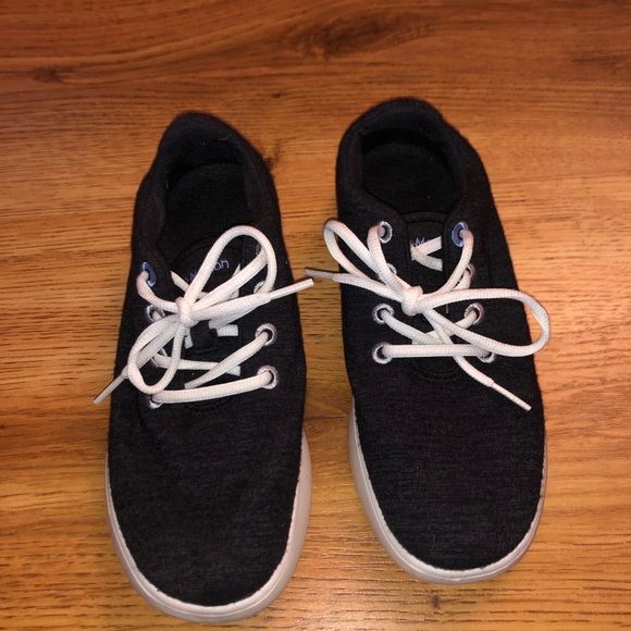 Le Mouton Unisex Wool Sneaker Heather Black - Picture 2 of 6